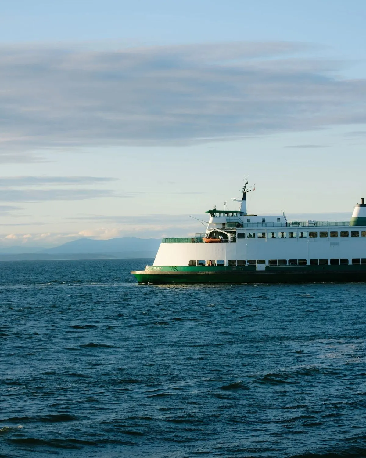 Ferry boat scenic view